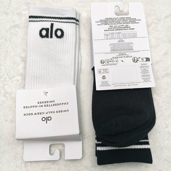 💜NWT💜 ALO Yoga Socks 2 Pairs - Picture 2 of 5